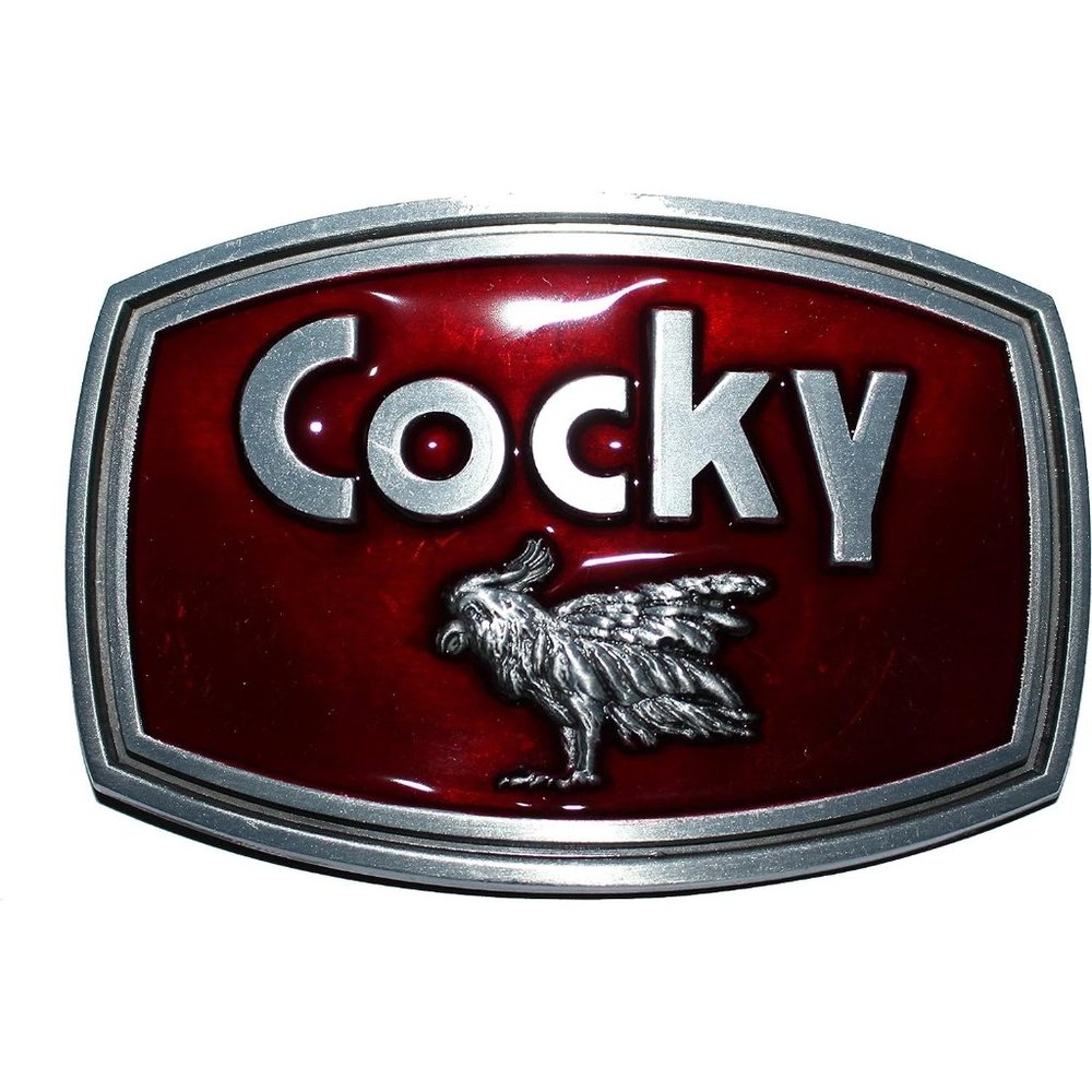 Booth's "Cocky" Belt Buckle from Bones